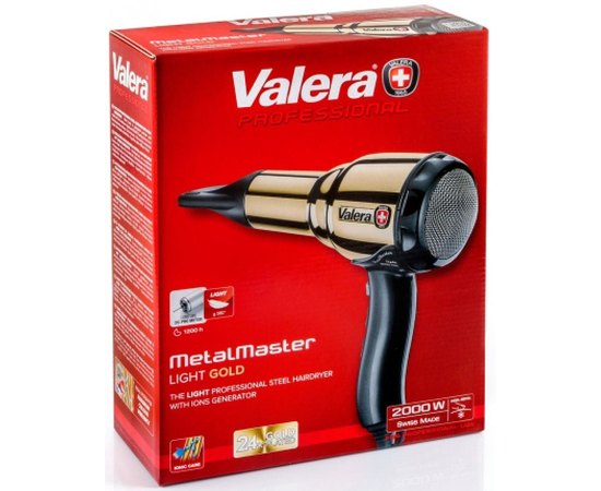 Valera Swiss Metal Master IONIC 584.02/1 Фен для волосся, 2000 Вт, фото _ab__is.image_number.default