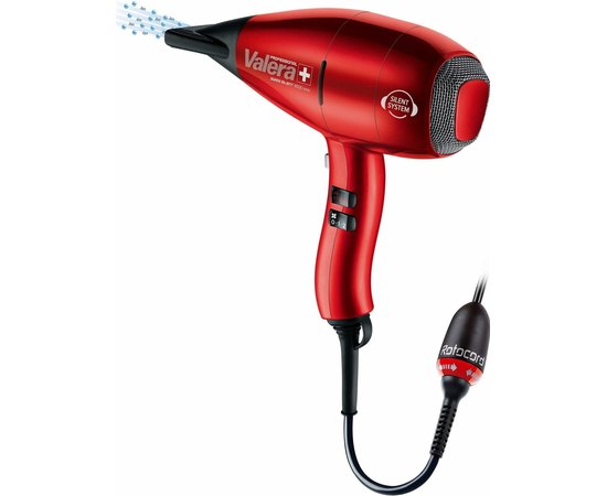 Фен для волос Valera Swiss Silent 9500 Ionic, Rotocord SX9500YRC, 2000 W red