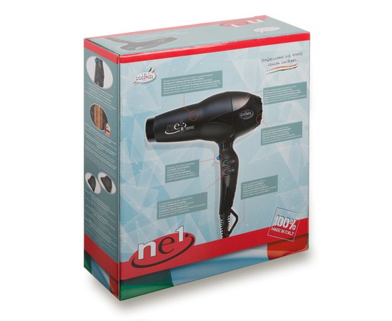 Фен для волос  Coifin NE1 R Ionic, black.