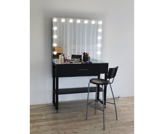 Гримерный столик на металлической основе с зеркалом без рамы Markson M621, изображение 4