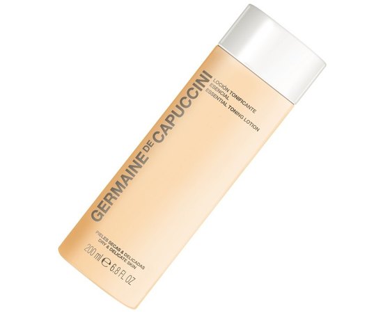 Лосьон тонизирующий для сухой и чувствительной кожи Germaine de Capuccini Options Essential Toning Lotion, 200 ml, изображение 3