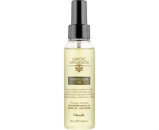 Масло для тонких и поврежденных волос Nook Magic Arganoil Luxury, 100 ml, изображение 2