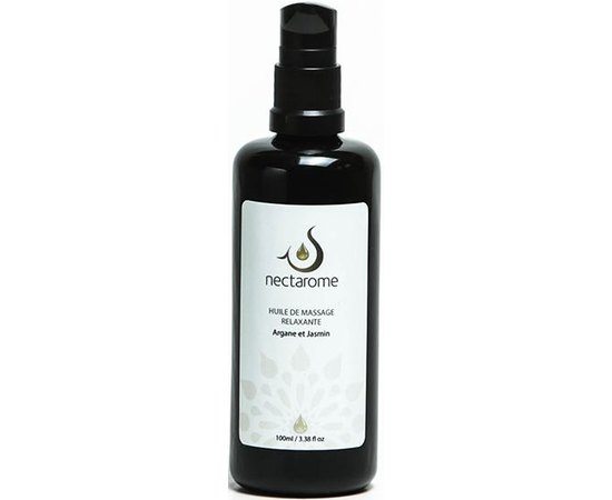 Масло массажное релаксирующее аргания + жасмин Nectarome Huile de massage Relaxante Jasmin et Argane, 100 ml