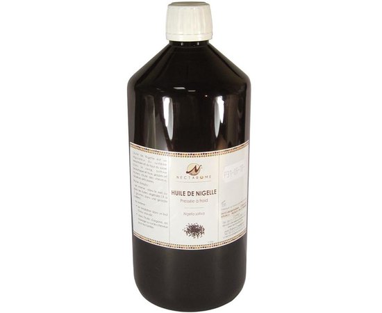 Масло нигелле холодного прессования Nectarome Huile de Nigelle presse a froid Nigella sativa, изображение 2