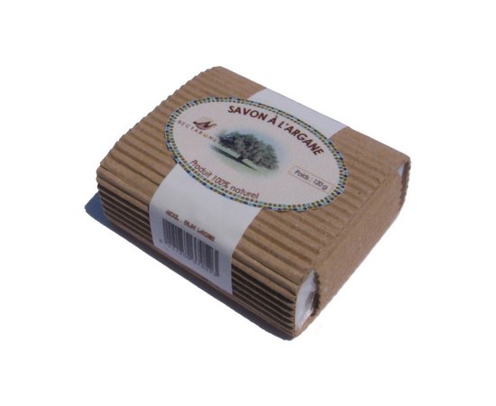 Мыло на основе арганового масла для лица и тела Nectarome soap Savon a l'Argane, 120 g, изображение 2