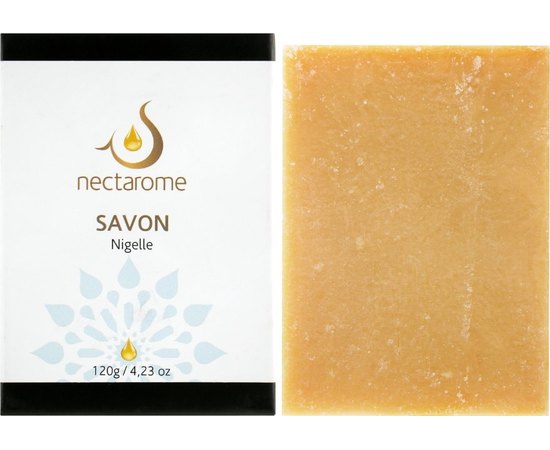 Мыло на основе масла нигелле для лица и тела Nectarome Savon a la Nigelle, 120 g
