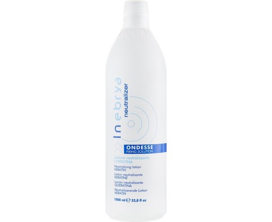 Нейтралізатор для хімічної завивки з кератином Inebrya Ondesse Fixing Solution Neutralizing Lotion Keratin 1000 ml, фото _ab__is.image_number.default