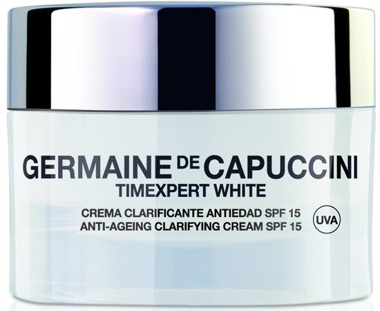 GERMAINE de CAPUCCINI Timexpert White Anti-ageing Clarifying Cream SPF15 Відбілюючий крем проти зморшок, 50 мл, фото 