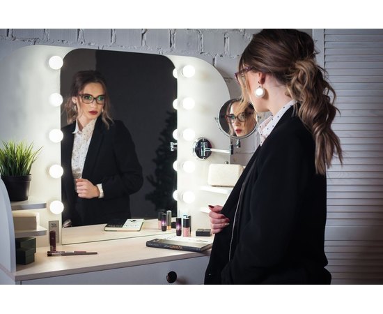 Рабочее место для визажиста  трюмо на 9 ящиков Markson М628-1, изображение 6