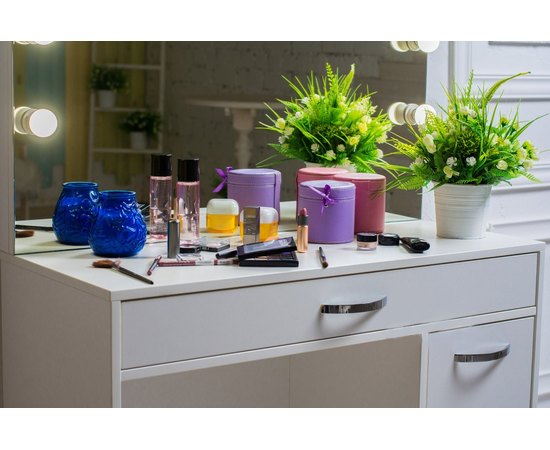 Стол для макияжа с полукруглым зеркалом и подсветкой Markson М627, изображение 4