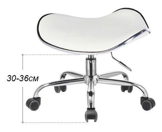 Стул для мастера педикюра модель B.S. Ukraine 315, изображение 4