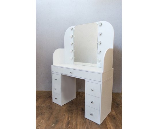 Туалетный стол с подсветкой на 2 тумбы Markson М628, изображение 6