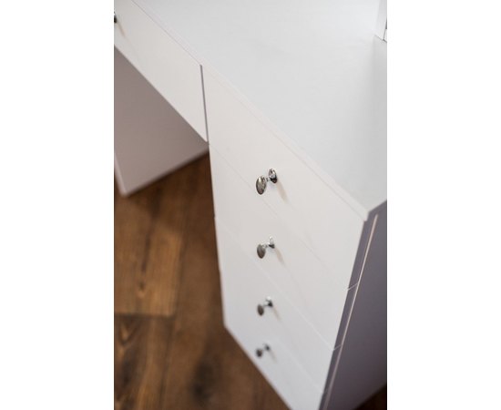 Визажное рабочее место на две тумбы с полками возле зеркала Markson М620, изображение 3