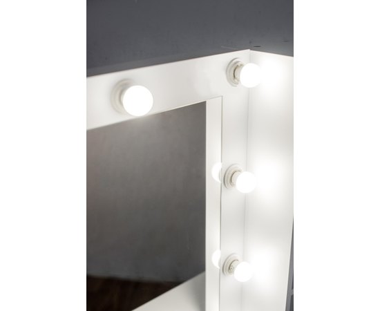 Визажное рабочее место на две тумбы с полками возле зеркала Markson М620, изображение 7