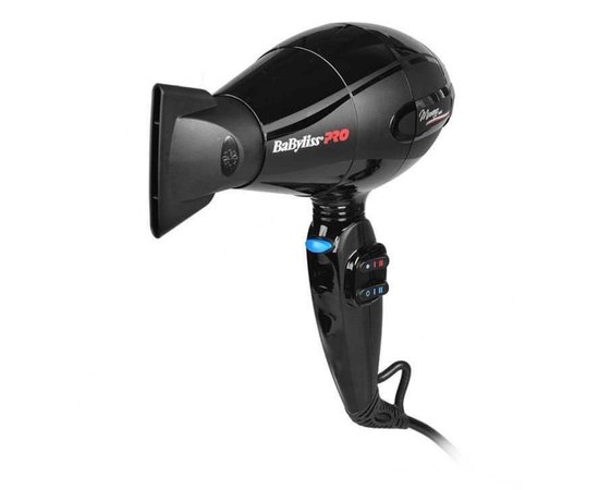 Фен для волос BaByliss PRO BAB6160INRE Murano Ionic, 2000 W, изображение 2