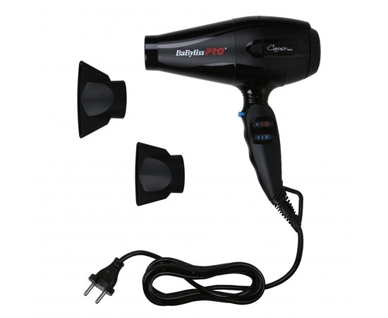 Фен для волос BaByliss PRO BAB6520RE Caruso, 2400 W, изображение 5 Фен для волос BaByliss PRO BAB6520RE Caruso, 2400 W, изображение 5