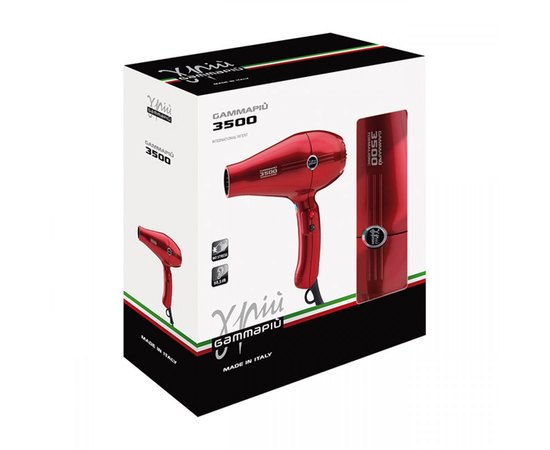Фен для волос Gamma Piu 3500 Tormalionic, 2500 W, изображение 7