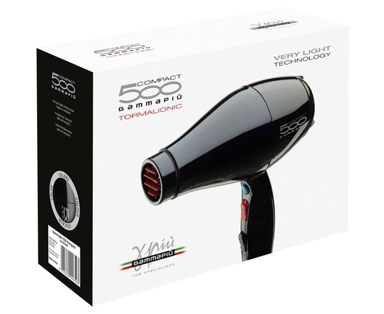 Фен для волос Gamma Piu 500 COMPACT, 2000 W, изображение 6