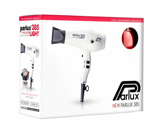 Parlux 385 PowerLight Ceramic Ionic Фен для волосся, 2150 Вт, фото _ab__is.image_number.default