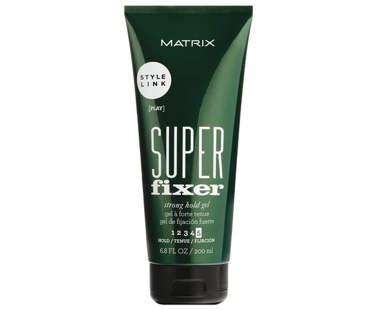 Гель для волос сильной фиксации  Matrix Style Link Super Fixer Gel, 200 ml, изображение 3