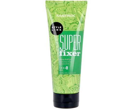 Гель для волос сильной фиксации  Matrix Style Link Super Fixer Gel, 200 ml