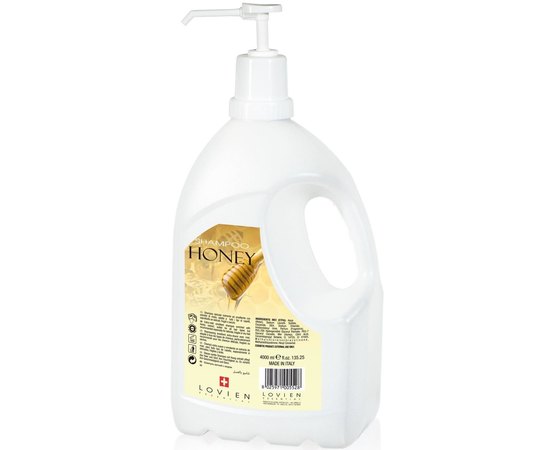 Медовый шампунь для волос Lovien Essential Honey Shampoo, 4000 ml