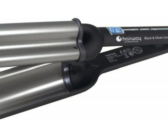 Плойка волна HairWay Black & Silver Line 04012, изображение 2