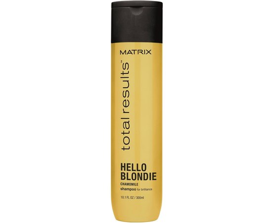 Matrix Total Results Hello Blondie Shampoo Шампунь для волосся відтінку блонд, 300 мл, фото 