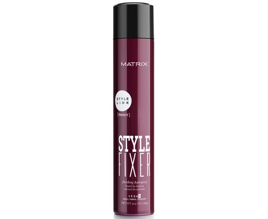 Спрей-лак для финишной укладки Matrix Style Link Fixer Finishing Hairspray, 400 ml, изображение 4