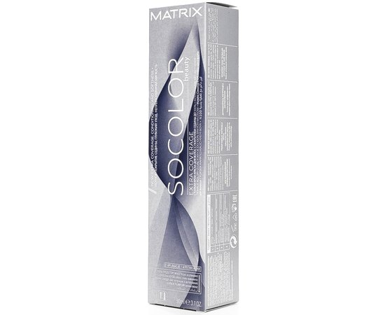Стойкая крем-краска 100 % закрашивание седины Matrix Socolor Extra Coverage, 90 ml, изображение 8