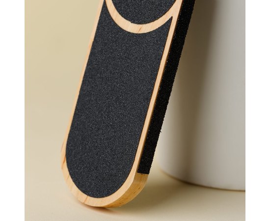 Терка для стоп деревянная Staleks Beauty & Care 10 Type 3 (60/80/100/120), изображение 3