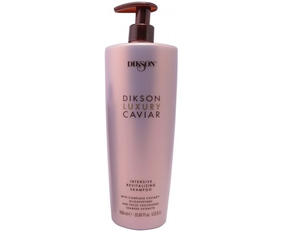 Відновлюючий шампунь з олігопептидами Dikson Luxury Caviar Shampoo, фото 