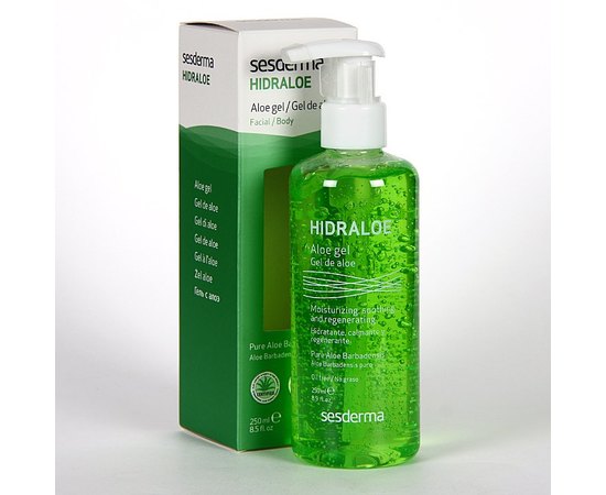 Гель для лица и тела Sesderma Hidraloe Aloe Gel, 250 ml + 250 ml, изображение 5