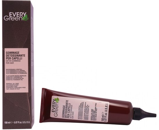 Гоммаж детокс пиллинг для кожи головы Dikson Every Green Detox Gommage, 150 ml, изображение 2