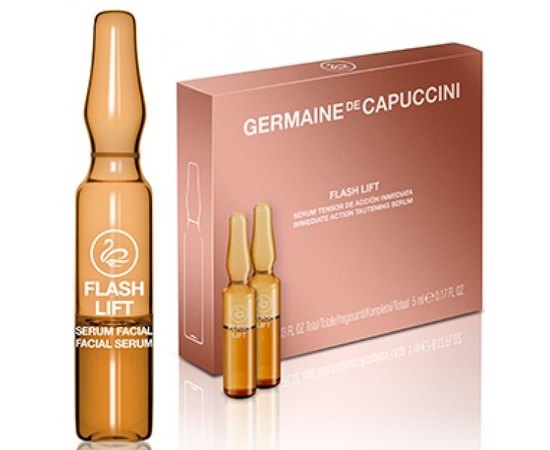 Концентрат с немедленным эффектом Флеш Лифт Germaine de Capuccini Flash Lift, 5x1 ml, изображение 3