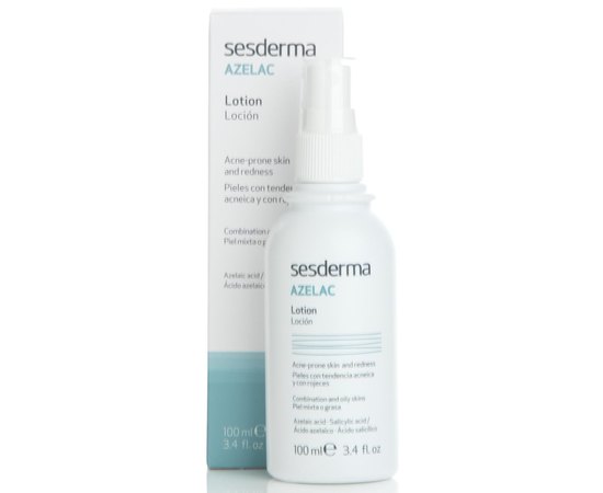 Sesderma Azelac Face Scalp and Body Lotion Лосьон для обличчя і тіла при розацеа, демодексі, акнe, 100 мл, фото _ab__is.image_number.default