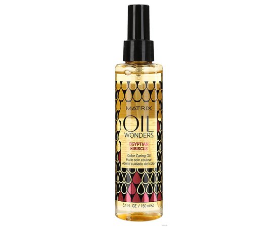 Масло для окрашенных волос Египетский Гибискус Matrix Wonders Egyptian Hibiscus Color Caring Oil, 150 ml, изображение 2