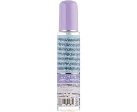 Масло термозащита для разглаживания Dikson Keiras Urban Barrier Smoothing Oil, 100 ml, изображение 2