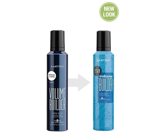 Мусс для объема волос Matrix Style Link Volume Builder, 247 ml, изображение 5