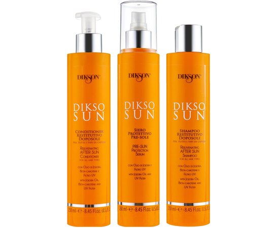 Набор для защиты волос от солнца Dikson Dikso Sun Hair Treatment, изображение 2