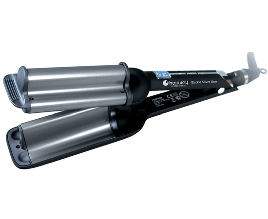 Плойка волна HairWay Black & Silver Line 04012, изображение 3