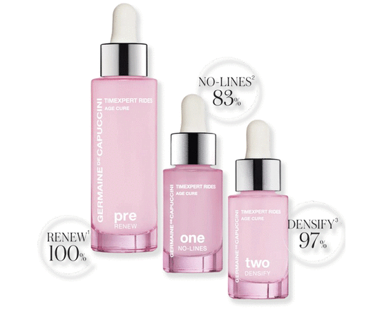Система глобальной коррекции морщин Germaine de Capuccini TE Rides Age Cure Chrono-programmed Cure Wrinkles, 1 компл., изображение 3