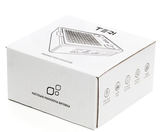 Teri 600 M Професійна настільна манікюрна витяжка з HEPA фільтром, фото _ab__is.image_number.default