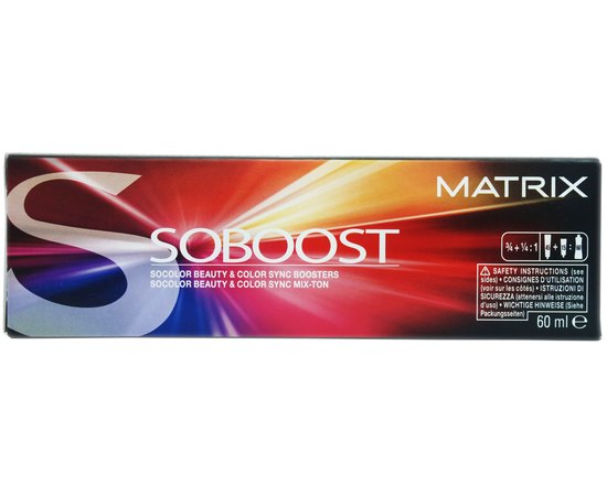 Универсальный бустер для красок Matrix SoBoost Red, 60 ml, изображение 2