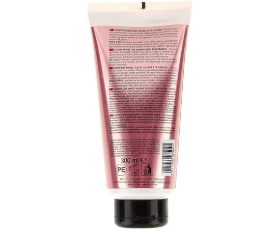 Шампунь для защиты цвета волос с экстрактом граната Brelil Numero Protection Shampoo.