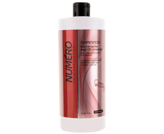 Шампунь для придания блеска с ценными маслами Brelil Numero Supreme Brilliance.