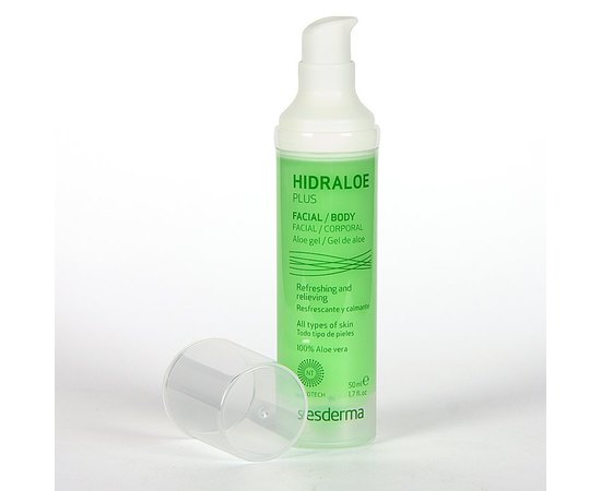Алоэ-гель для лица Sesderma Hidraloe Aloe Gel, 50 ml, изображение 5