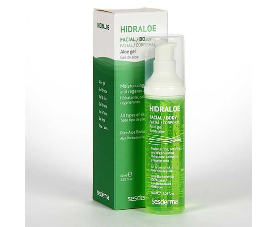 Алоэ-гель для лица Sesderma Hidraloe Aloe Gel, 50 ml, изображение 6
