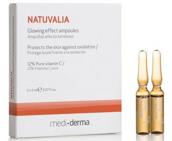 Ампулы Внутреннее свечение Sesderma Natuvalia Glowing Effect, 5x2 ml, изображение 2