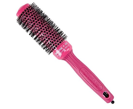 Брашинг для волос Olivia Garden Ceramic+ion Thermal Brush Pink, изображение 3
